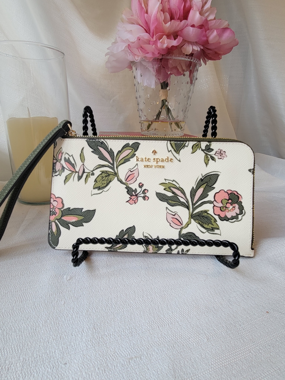 kate spade Lucy Floral Print Wristlet